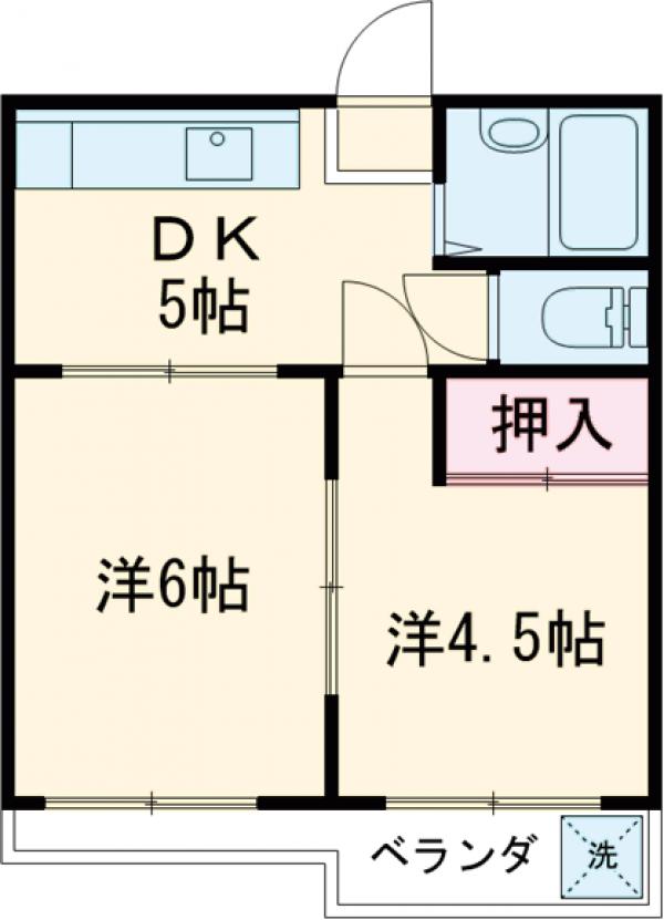 グリーンコート・パートⅠの間取り
