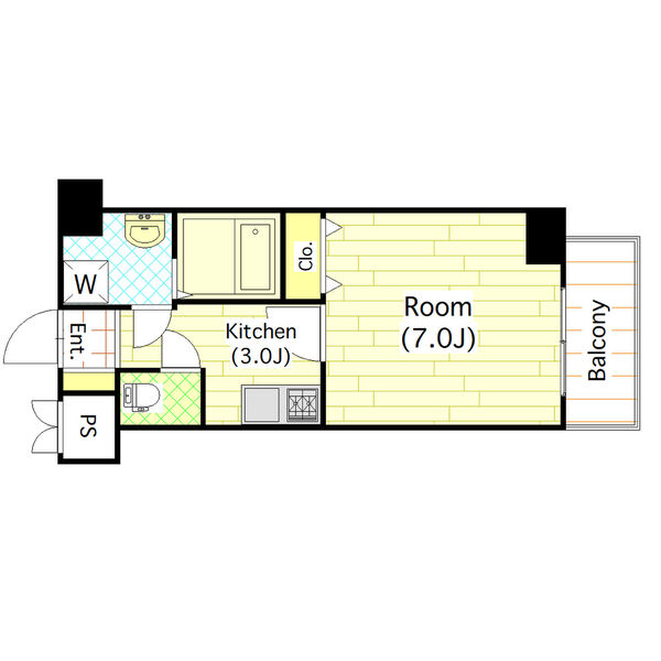 AQUA GALAXYの間取り