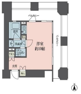 ルネ新宿御苑タワーの間取り