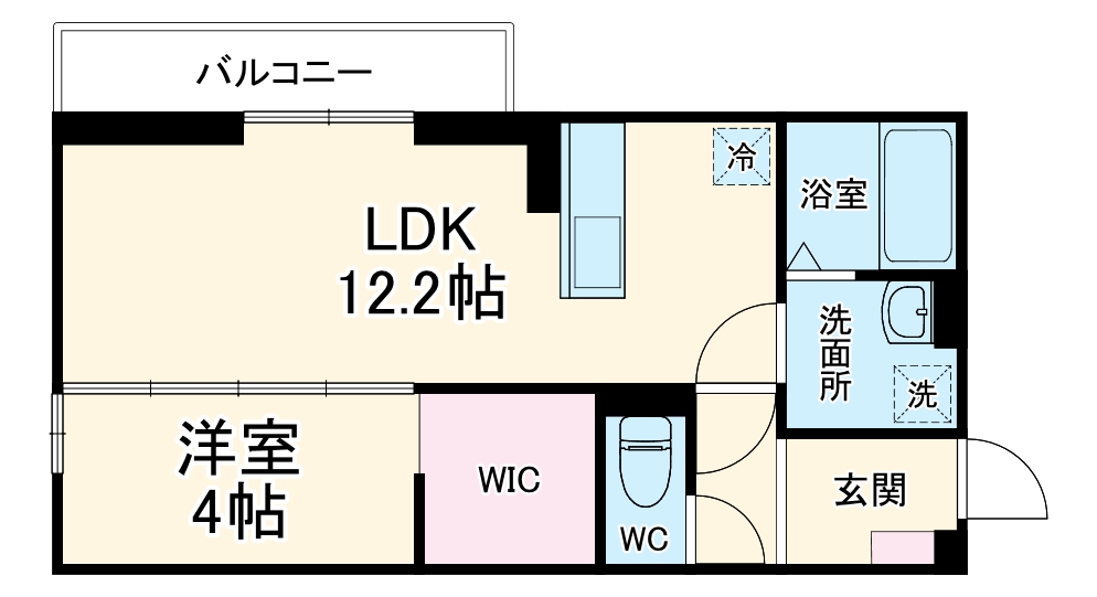 メゾンイロンデールの間取り