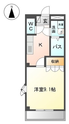アーバンディアハイツの間取り