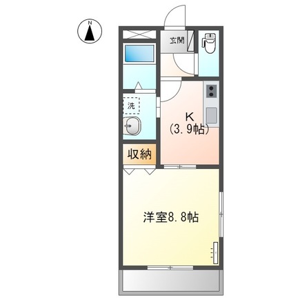 ルミナス若田の間取り