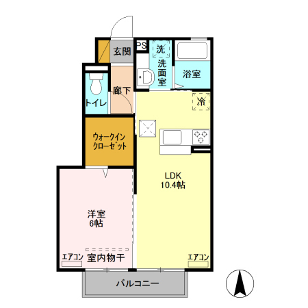 グリーングラスの間取り
