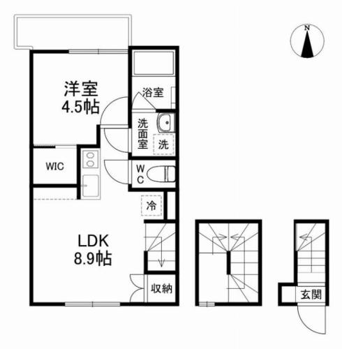 Lazo salto KOIWAの間取り