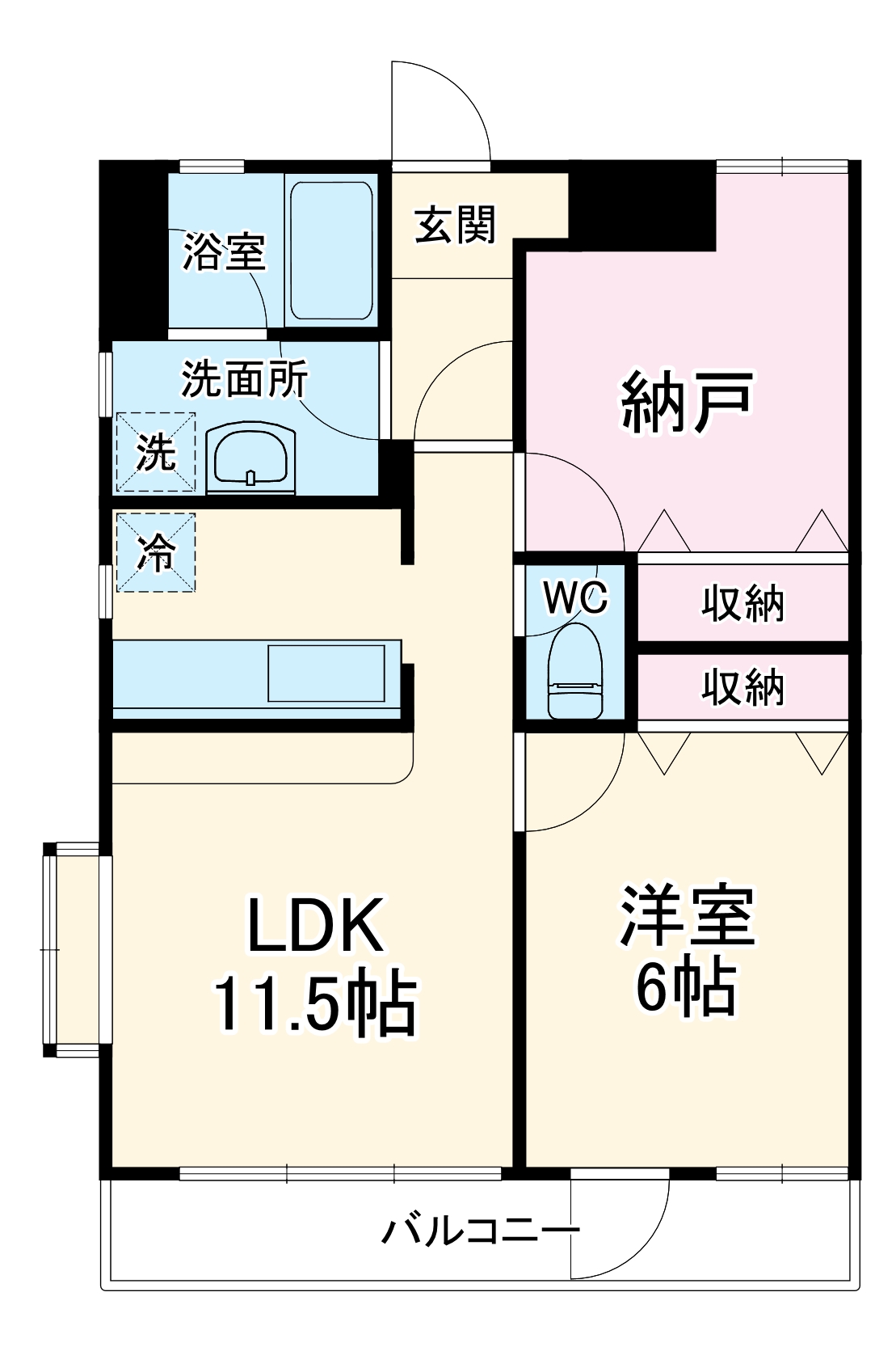 サンレジデンスの間取り