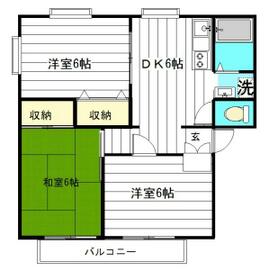 サンビレッジ綾瀬B棟の間取り