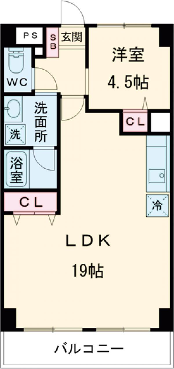 サンライズ上馬の間取り