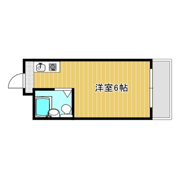 プチマンション日赤東の間取り
