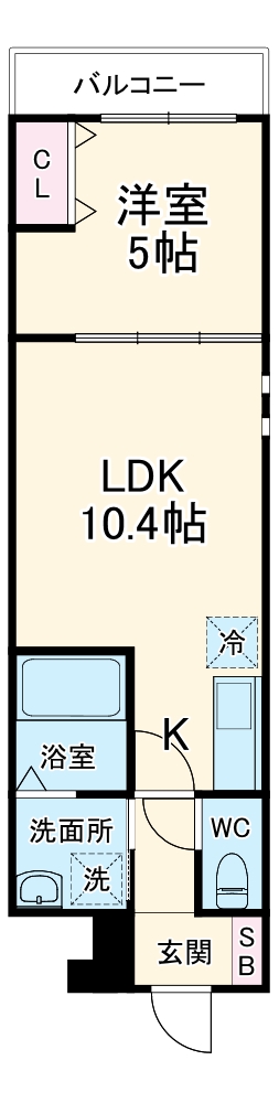 フジパレス吹田垂水町Ⅲ番館の間取り