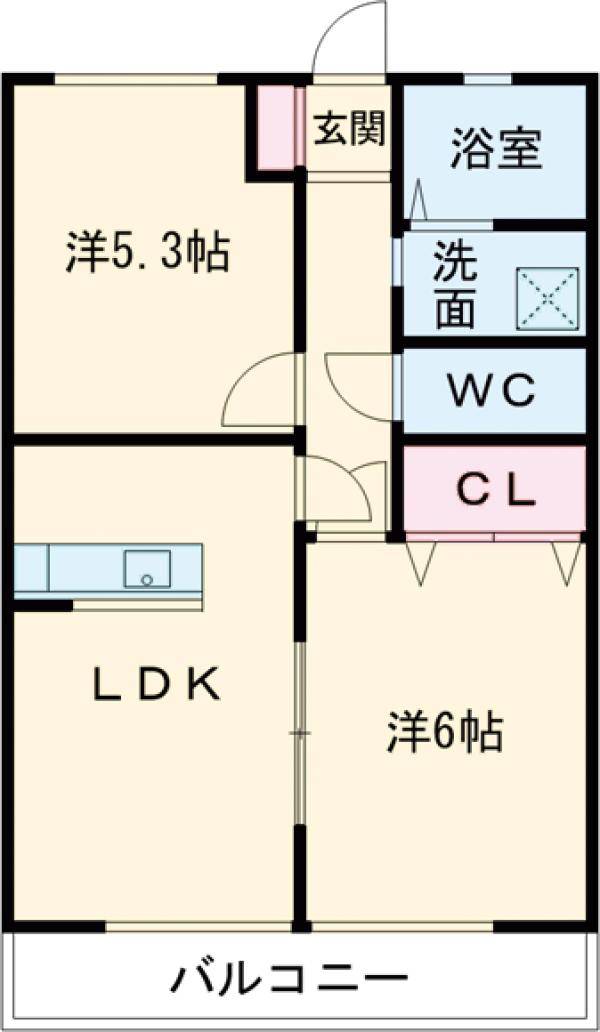 プレタメゾンⅡの間取り