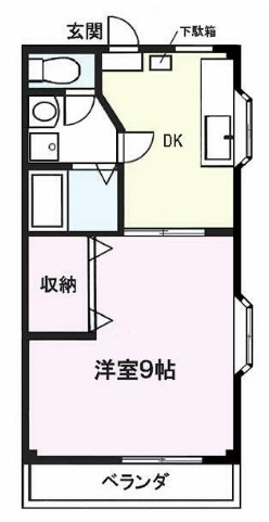 柏柳ビルの間取り