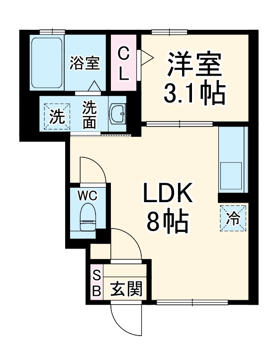タウンセレッソの間取り