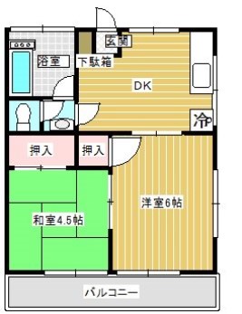 ハイム三宝の間取り
