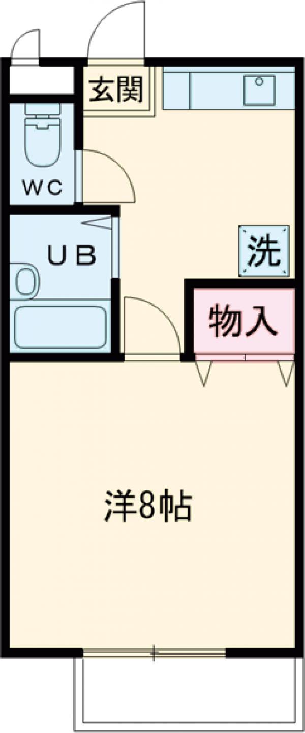 サンガーデンイママンAの間取り