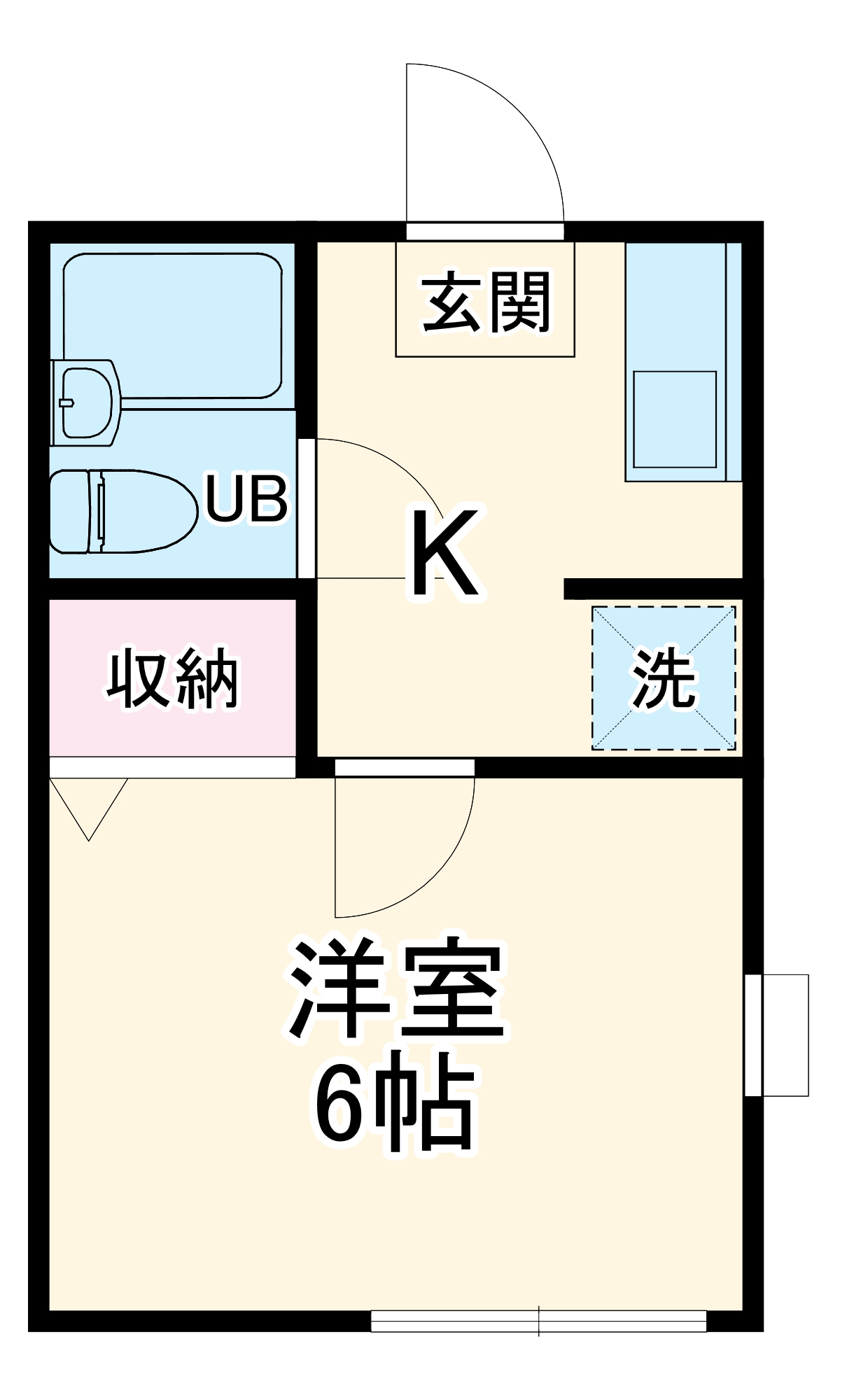 メゾンヴァンベールの間取り