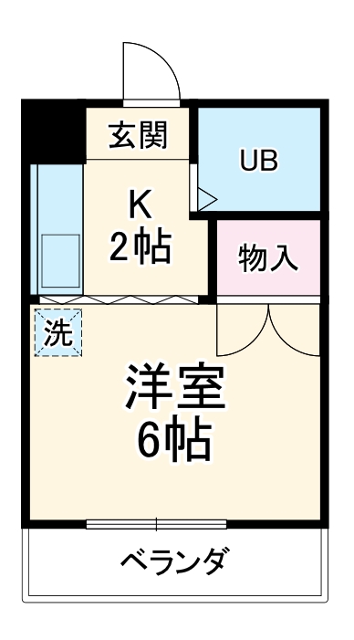 グリーンハイツの間取り