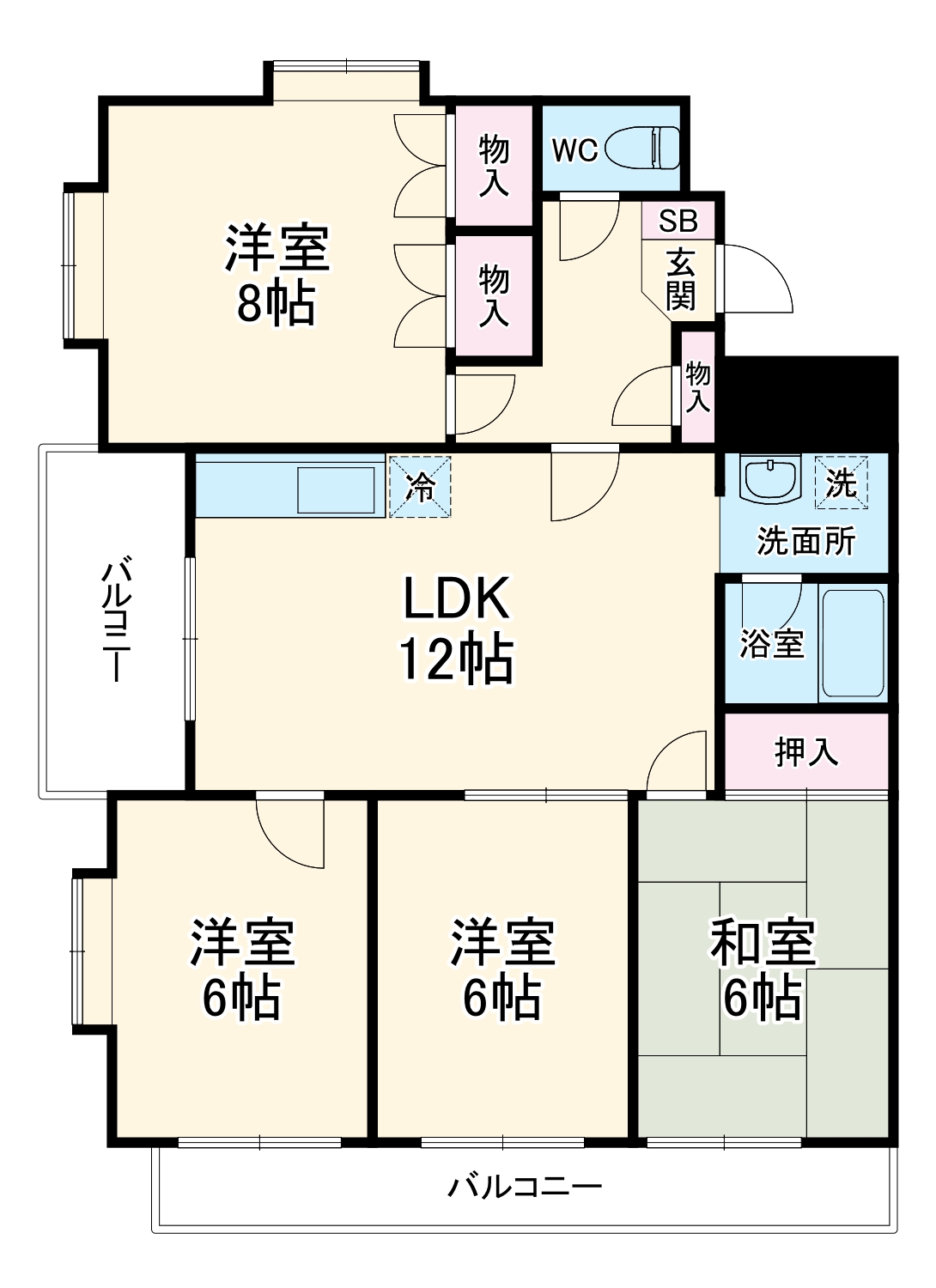 Y・ハヤシ・ビルド・市川の間取り