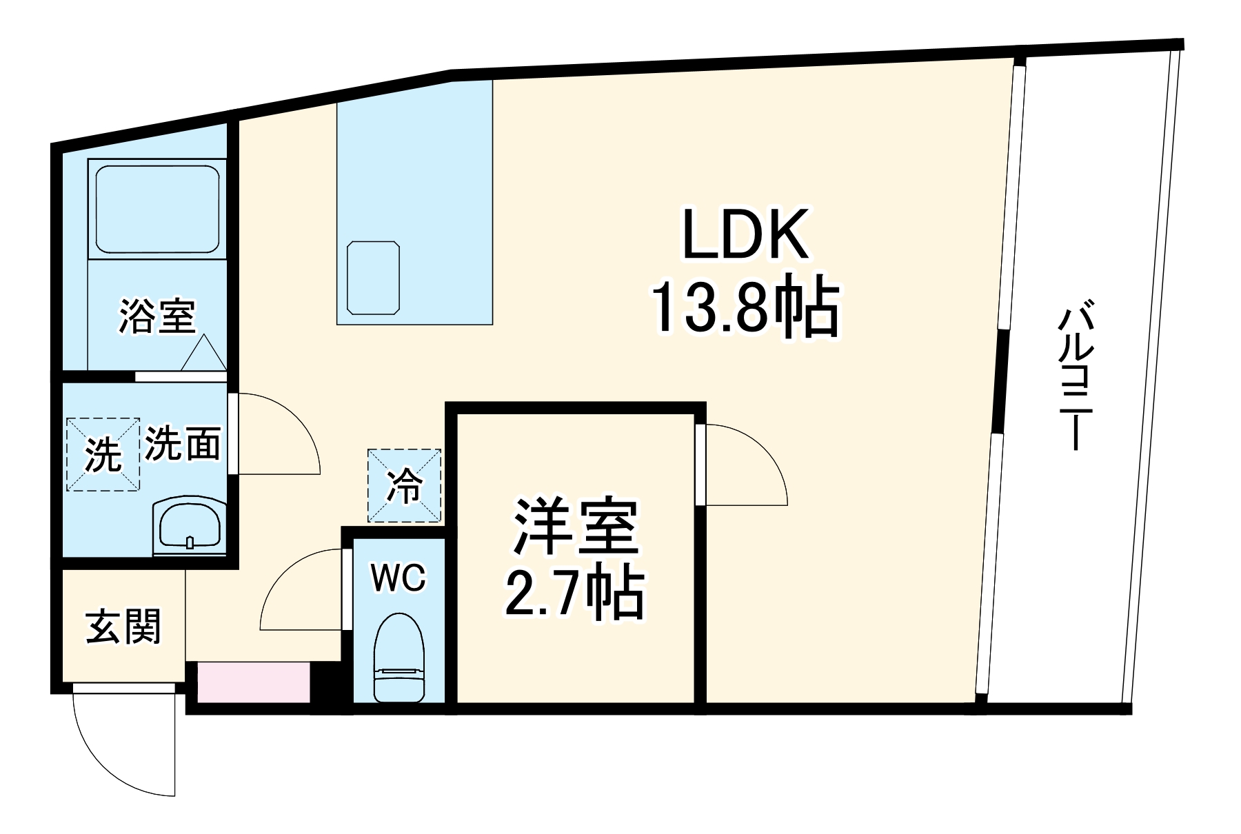 trias412の間取り