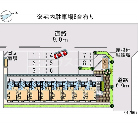 2/10 駐車場