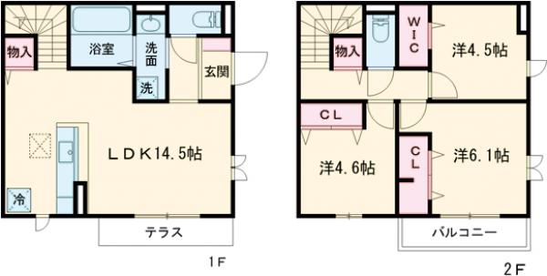 エントピア四谷の間取り