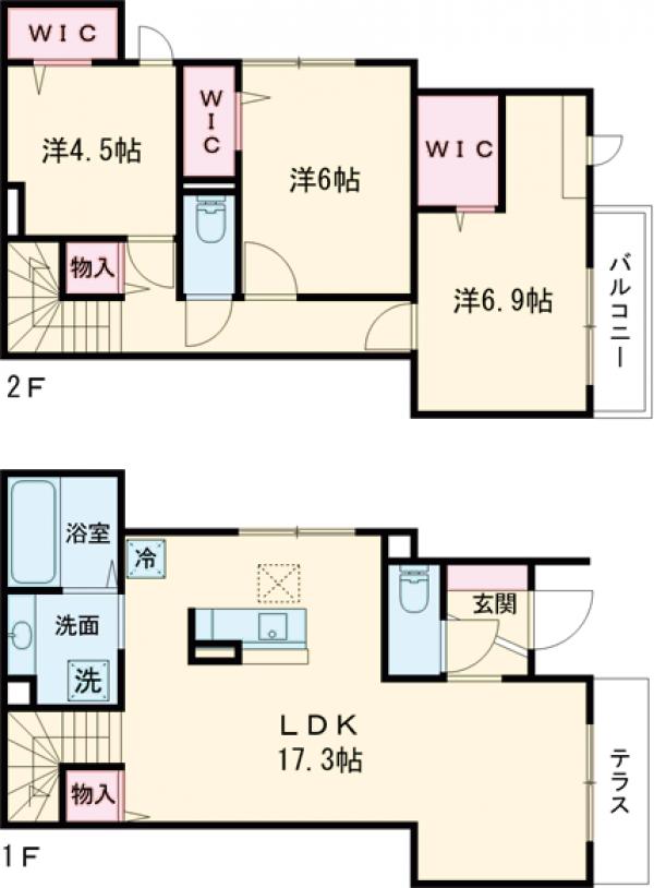エントピア四谷の間取り