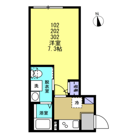 ベイルーム本厚木グランの間取り
