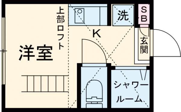 QUQURI IKEBUKUROの間取り