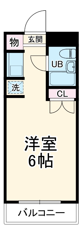 スカイコート淵野辺第4の間取り