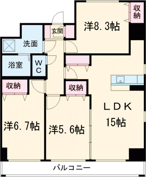 アマルフィーノ グランの間取り