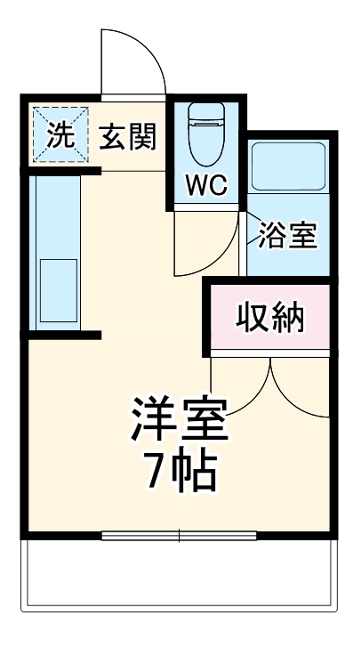 キャビン136の間取り
