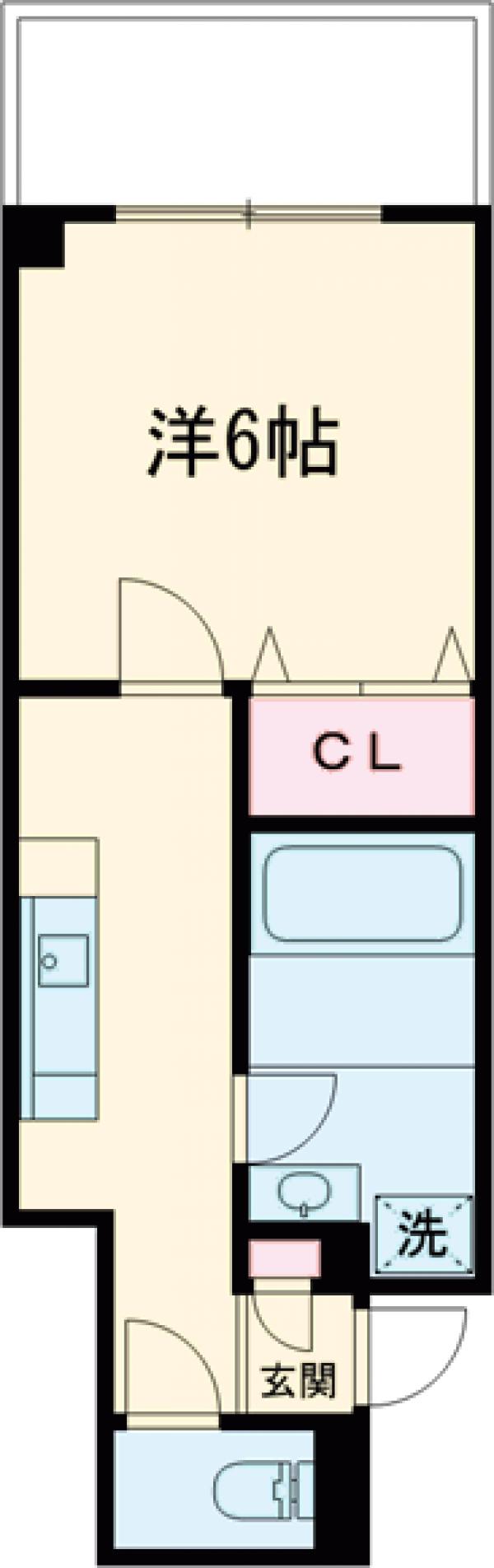 プリオーレ衣笠の間取り
