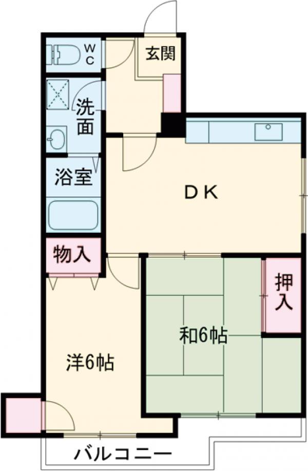 ミレニアムパレスの間取り