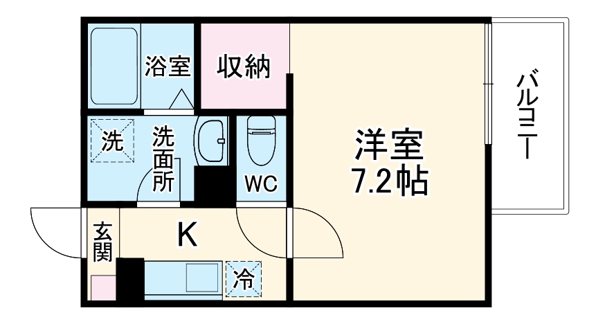 REGIA IKEDA CITY TENJINの間取り