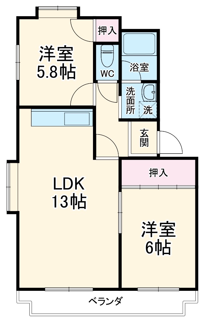 シャルマンの間取り
