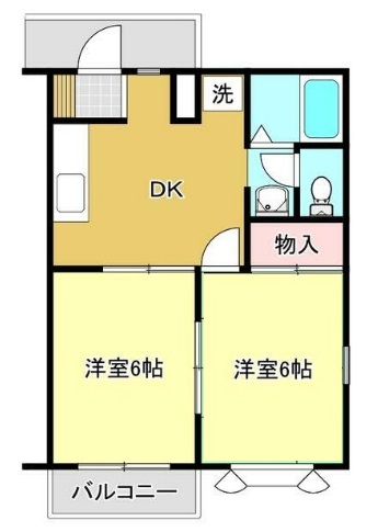 パークヒルズⅠの間取り