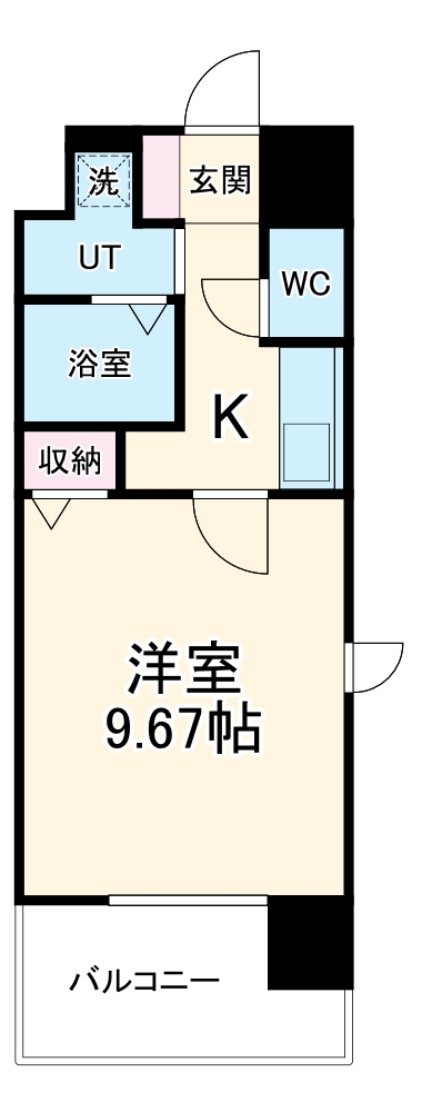 NONAMI RISE(ノナミ ライズ)の間取り