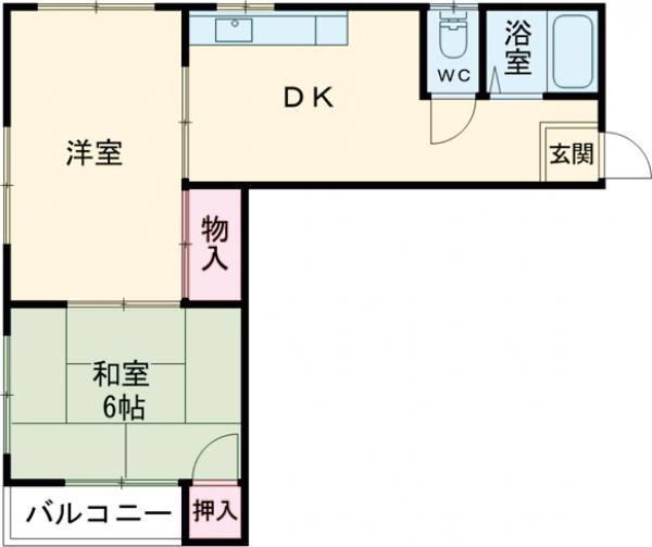 福冨ビルの間取り