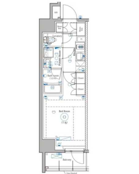 DIPS野方RESIDENCEの間取り