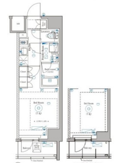 DIPS野方RESIDENCEの間取り