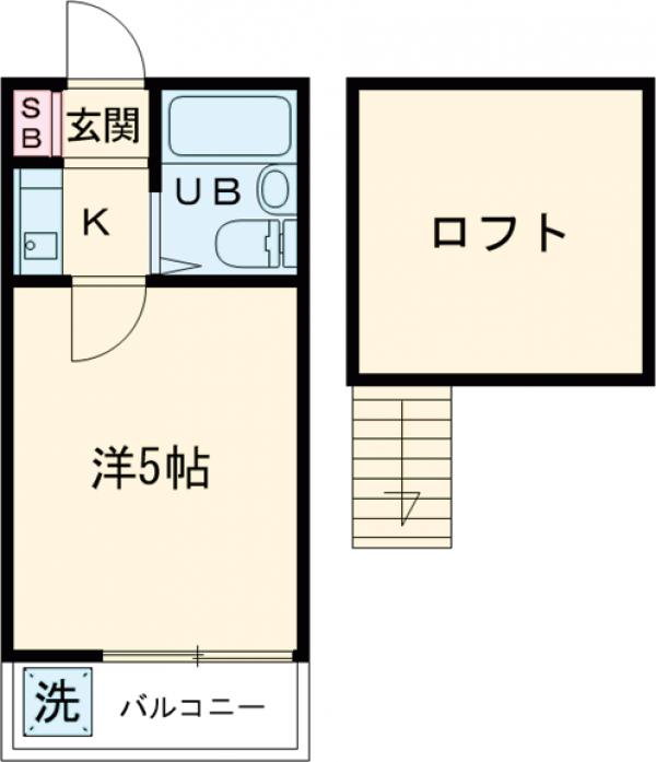第8小野ハイムの間取り