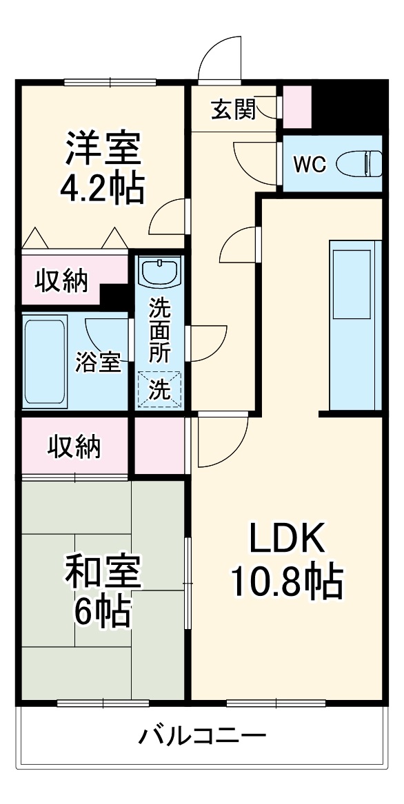 サンヒルズ宮前平の間取り