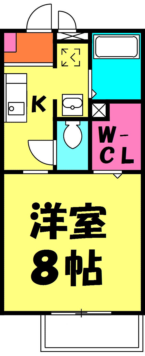 エントピアAの間取り