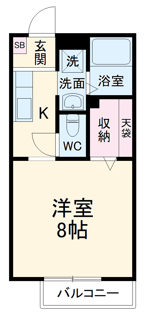 エントピアBの間取り