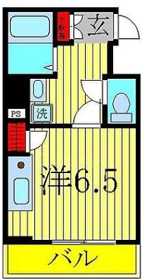 ヴランドール柏中央の間取り