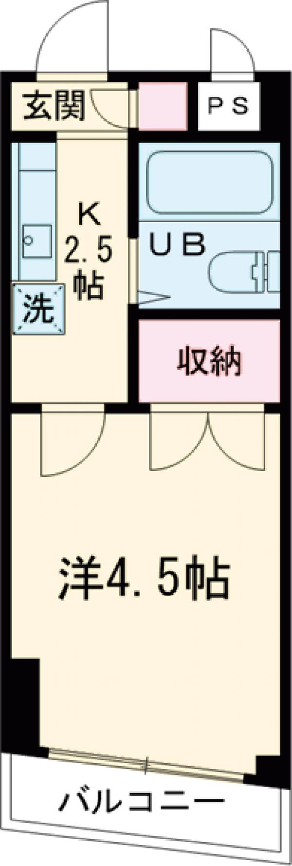 ユースハイムの間取り