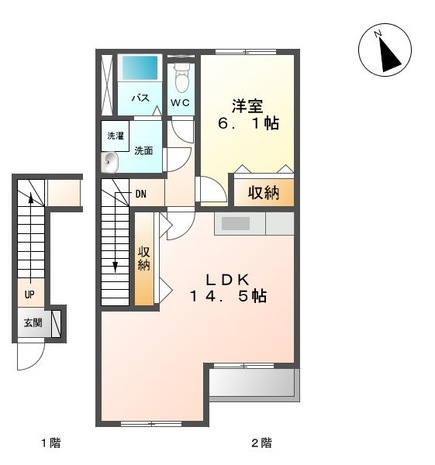 グランツ本今の間取り