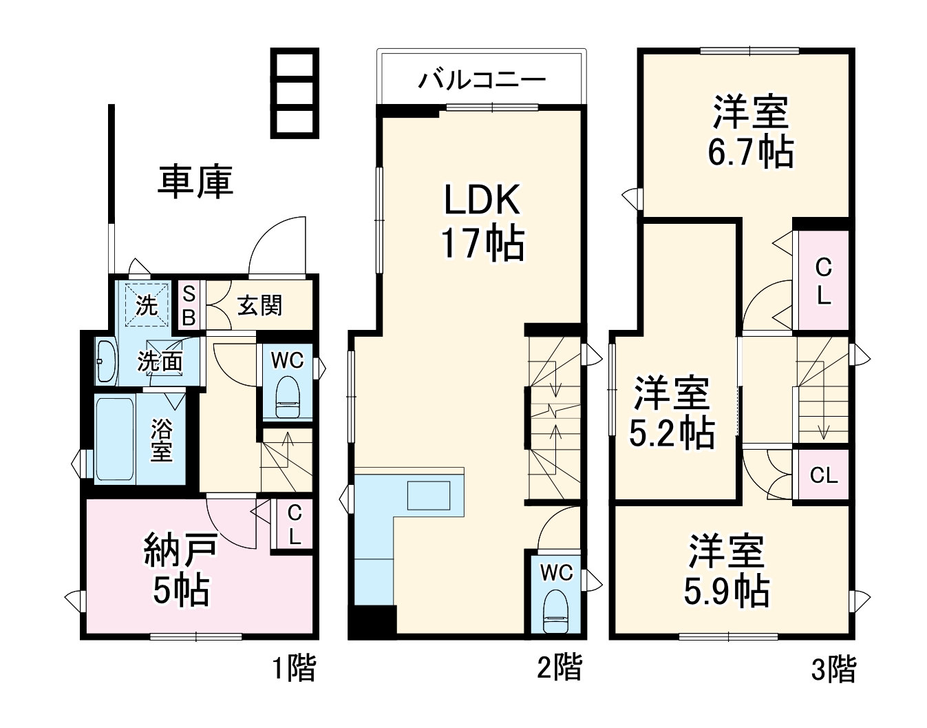 Kolet東浦和#18の間取り