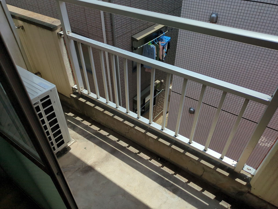 10/20 バルコニー