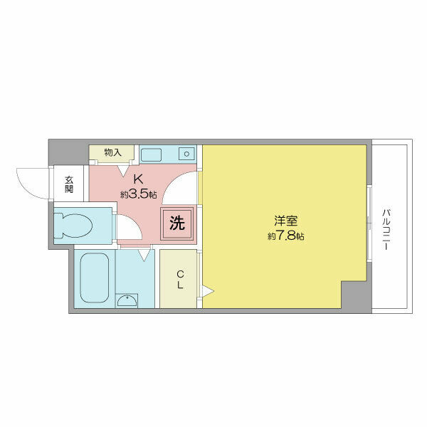 ロイヤルピジョン八田の間取り