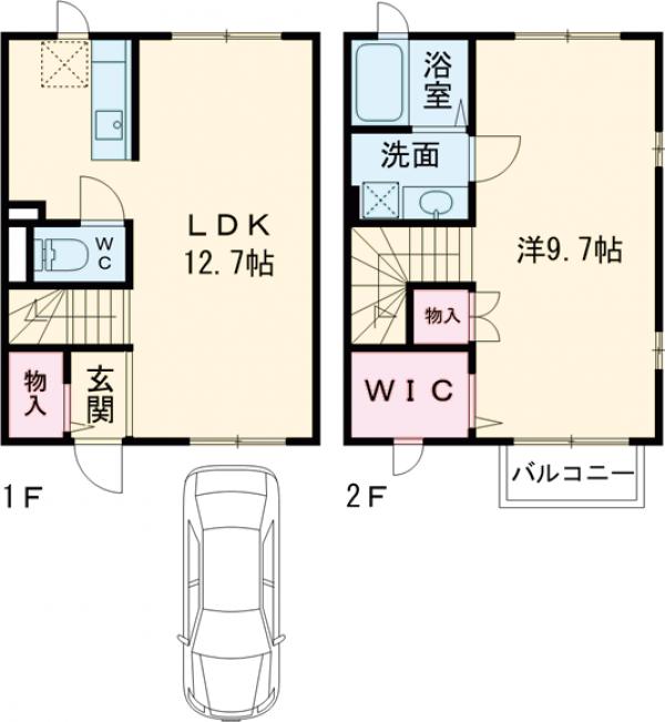 Kaguya Nの間取り